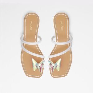 Aldo Butterfly Sandals with X-Strap Design